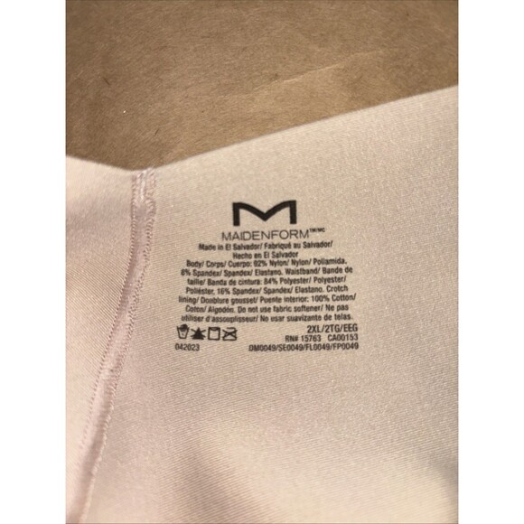 Maiden Form Thong Shapewear Size 2XL Beige - Picture 6 of 6